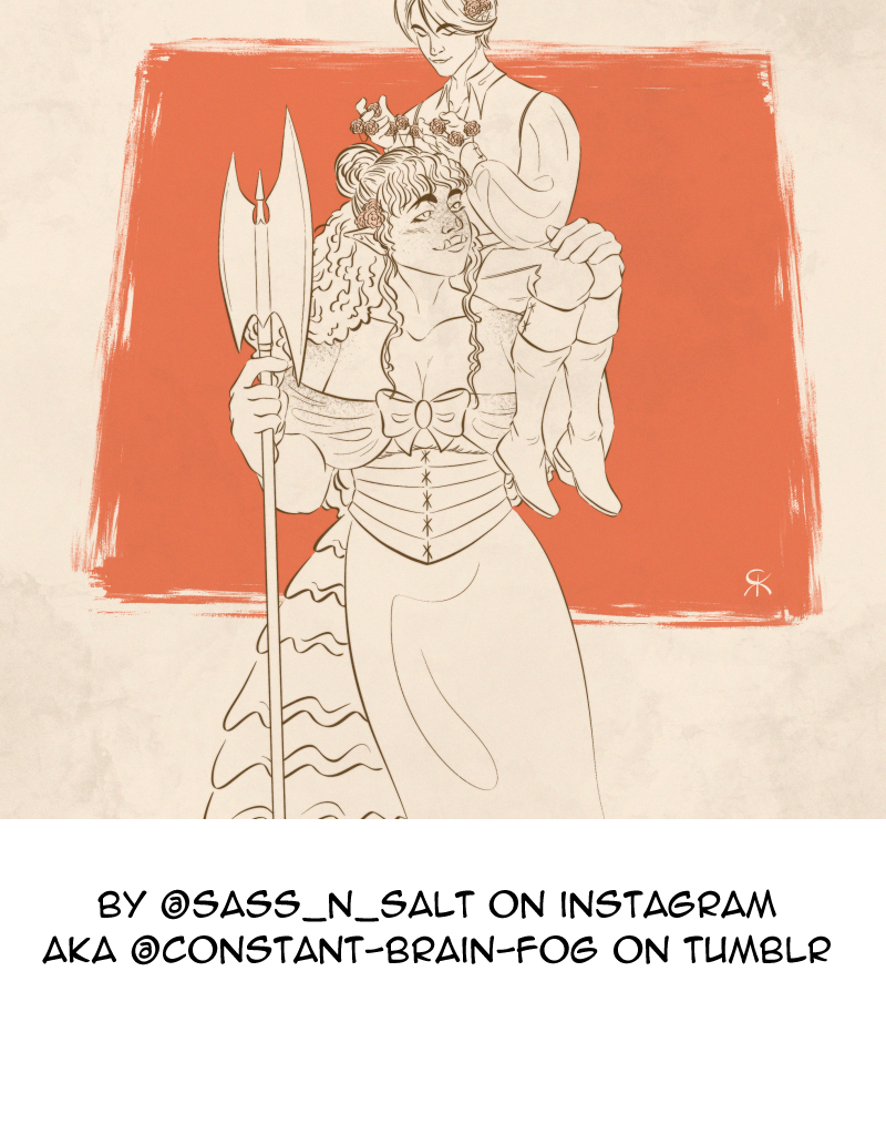 Seb & Spice - Episode 34, Page 1: intermission goof and fan art 3 fishing trip end