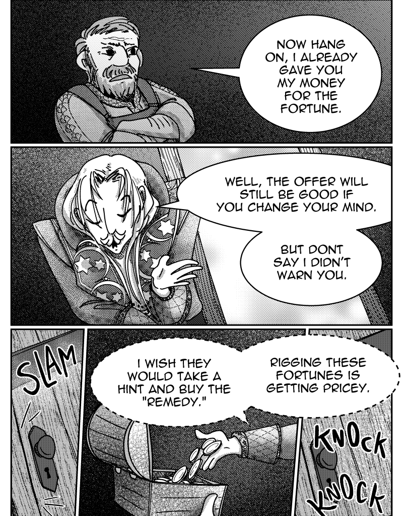 Seb & Spice - Episode 38, Page 1: the all seeing lie 4