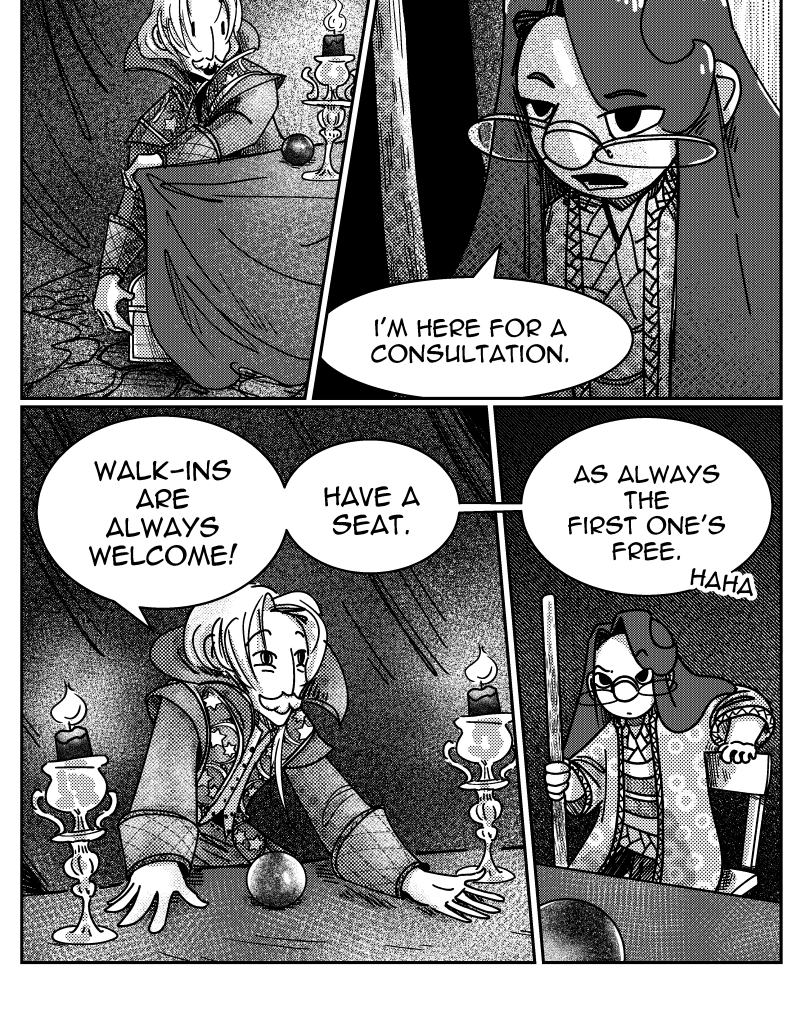 Seb & Spice - Episode 39, Page 1: the all seeing lie 5