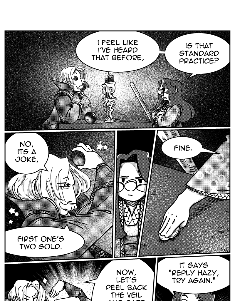 Seb & Spice - Episode 39, Page 1: the all seeing lie 5