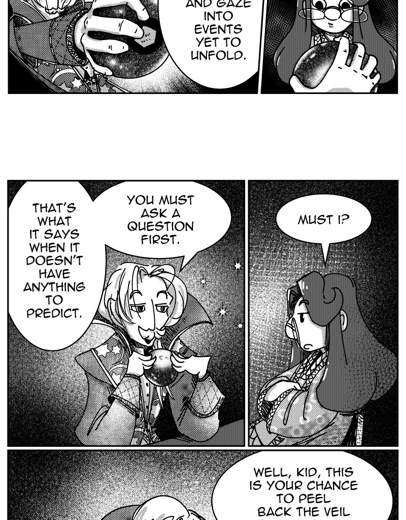 Seb & Spice - Episode 39, Page 1: the all seeing lie 5