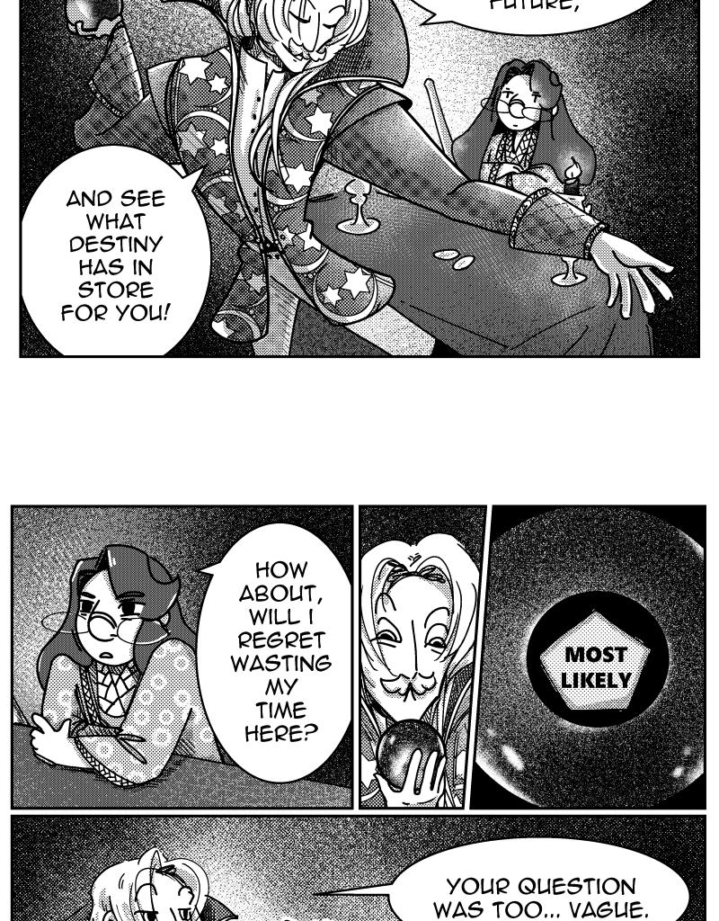 Seb & Spice - Episode 40, Page 1: the all seeing lie 6