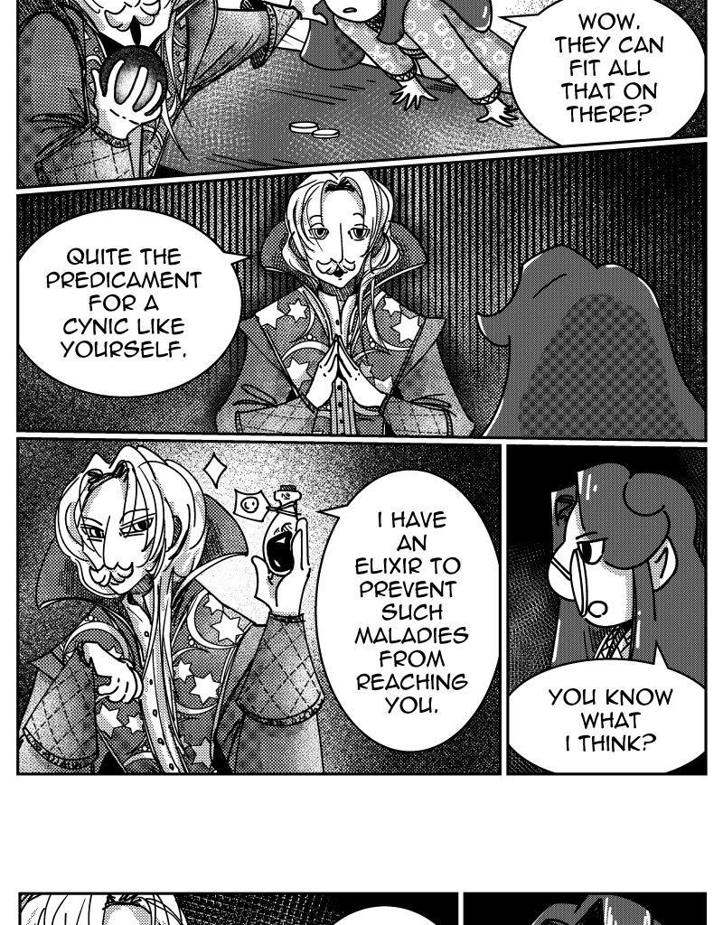 Seb & Spice - Episode 40, Page 1: the all seeing lie 6