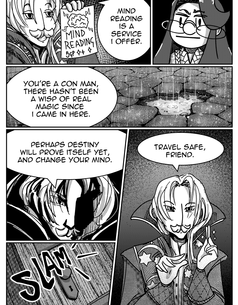 Seb & Spice - Episode 40, Page 1: the all seeing lie 6