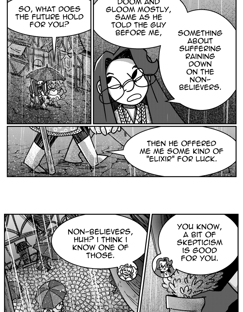 Seb & Spice - Episode 41, Page 1: the all seeing lie 7