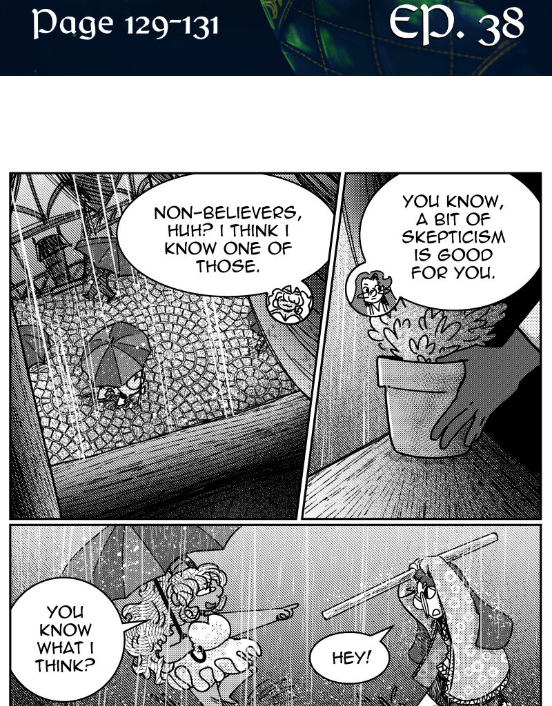 Seb & Spice - Episode 42, Page 1: the all seeing lie 8