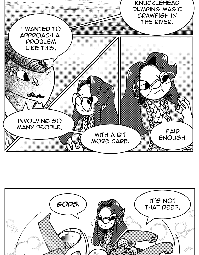 Seb & Spice - Episode 52, Page 1: the all seeing lie 18