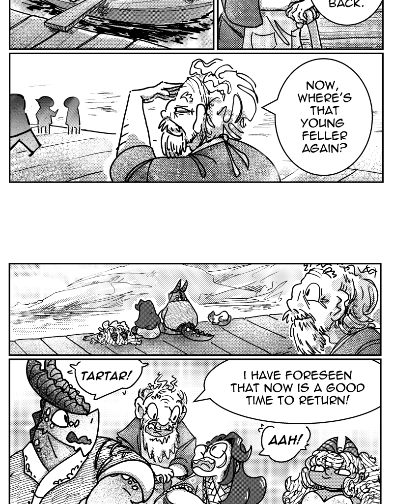 Seb & Spice - Episode 53, Page 1: the all seeing lie 19