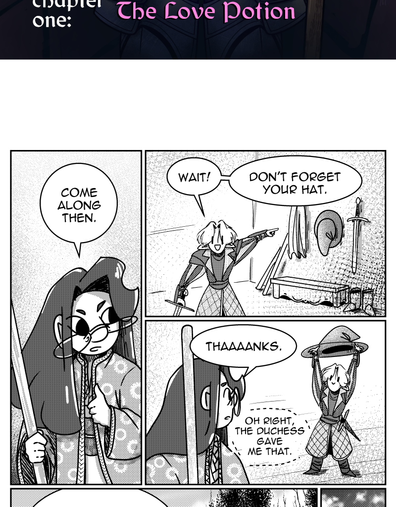 Seb & Spice - Episode 21, Page 1: the love potion ep 8