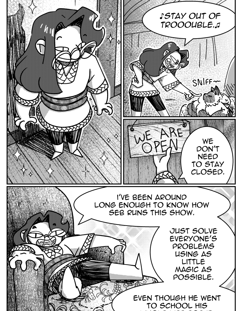 Seb & Spice - Episode 56, Page 1: Saffron's Day In 1