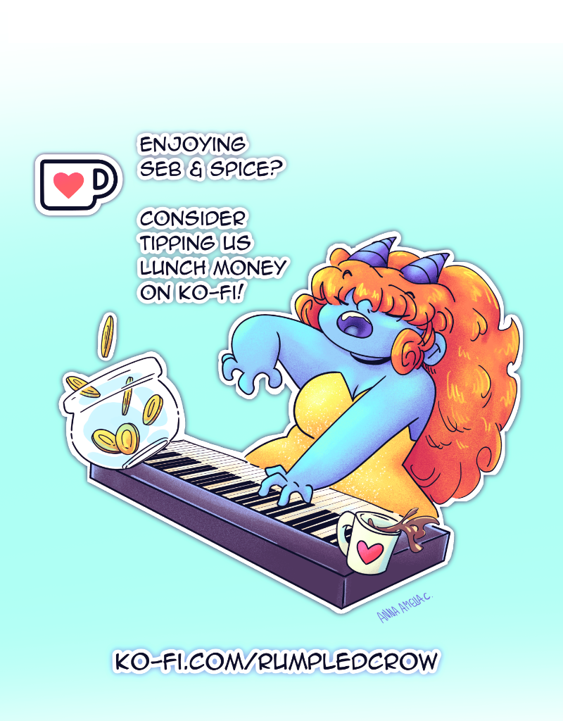 Seb & Spice - Episode 56, Page 3: Saffron's Day In 1