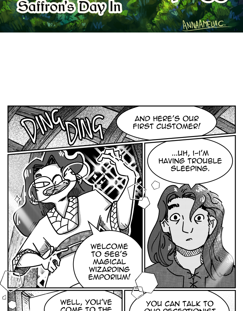 Seb & Spice - Episode 57, Page 1: Saffron's Day In 2