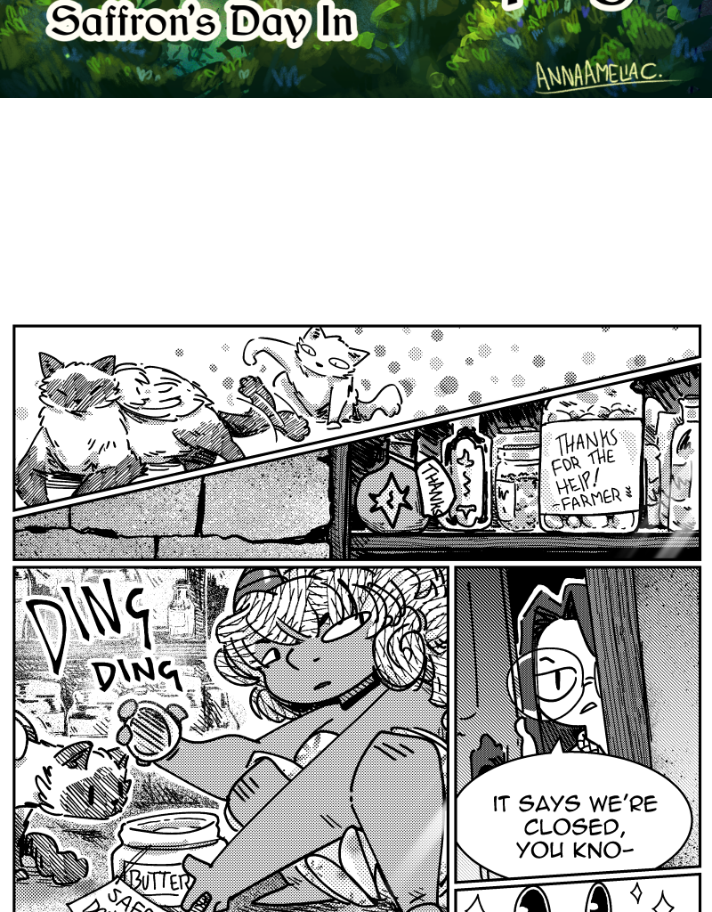 Seb & Spice - Episode 60, Page 1: Saffron's Day In 5