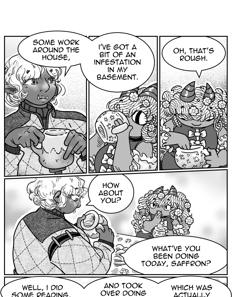 Seb & Spice - Episode 61, Page 1: Saffron's Day In 6