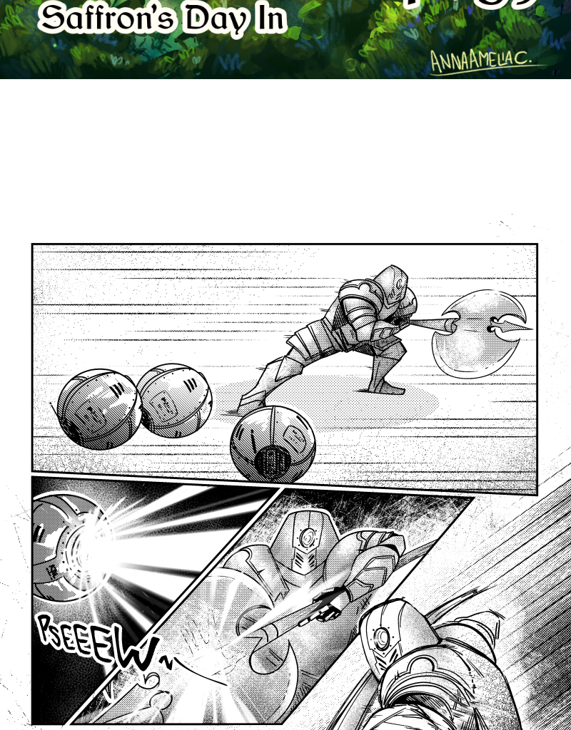 Seb & Spice - Episode 63, Page 1: Saffron's Day In 8