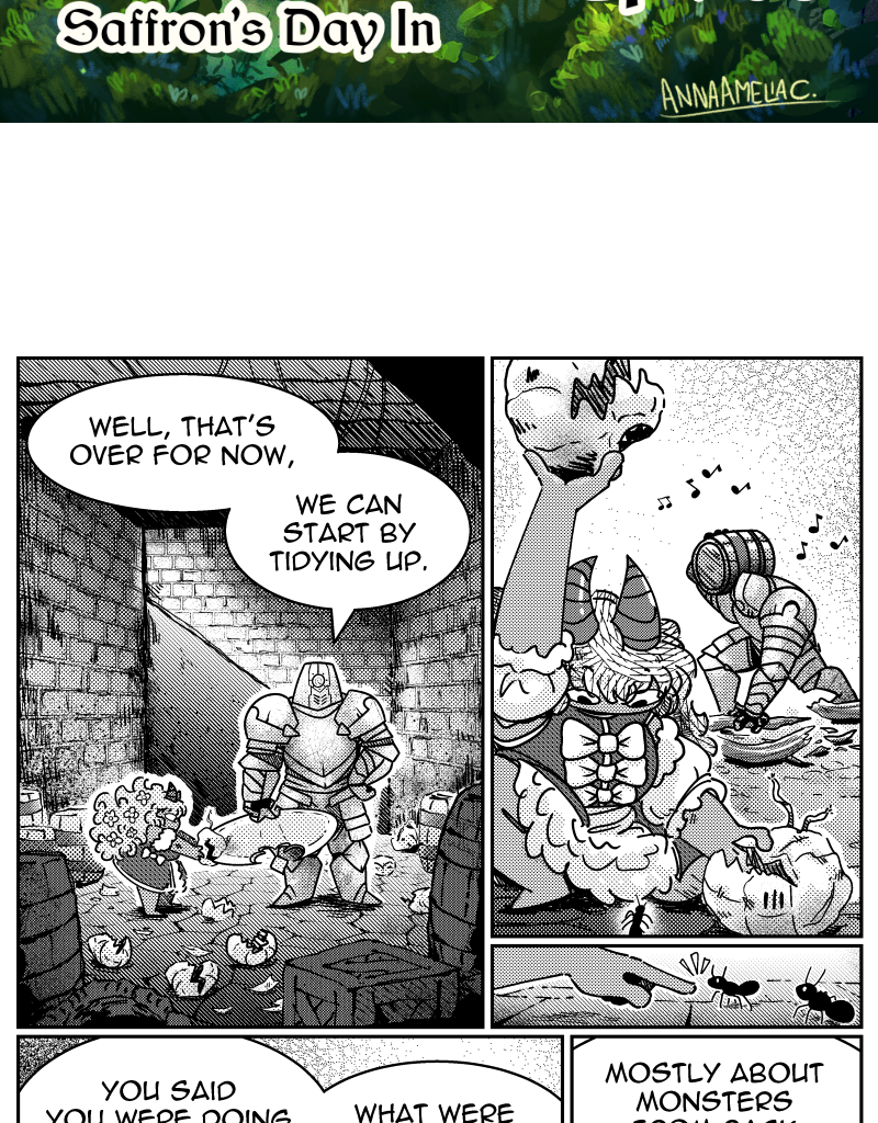 Seb & Spice - Episode 64, Page 1: Saffron's Day In 9