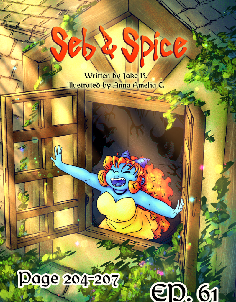 Seb & Spice - Episode 65, Page 1: Saffron's Day In 10