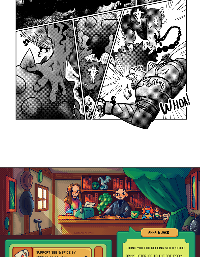 Seb & Spice - Episode 67, Page 1: Saffron's Day In 12