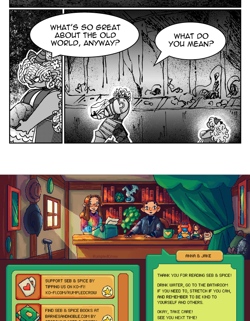 Seb & Spice - Episode 69, Page 1: Saffron's Day In 14