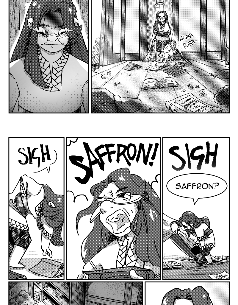 Seb & Spice - Episode 73, Page 1: Saffron's Day In 18