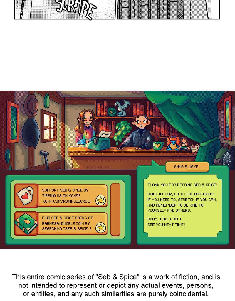 Seb & Spice - Episode 81, Page 1: Volume 2! Caregiver's Guide To Shroom 1