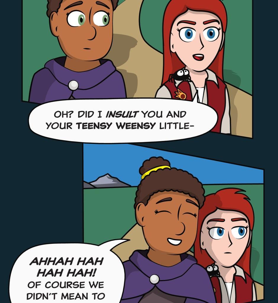 Hexica Spellfire - Episode 2, Page 1: Chapter2 - Skewed Perspective