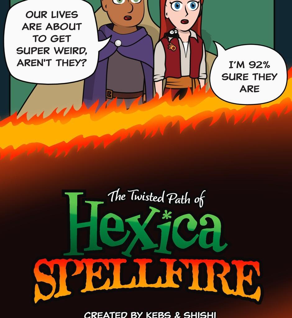 Hexica Spellfire - Episode 2, Page 1: Chapter2 - Skewed Perspective