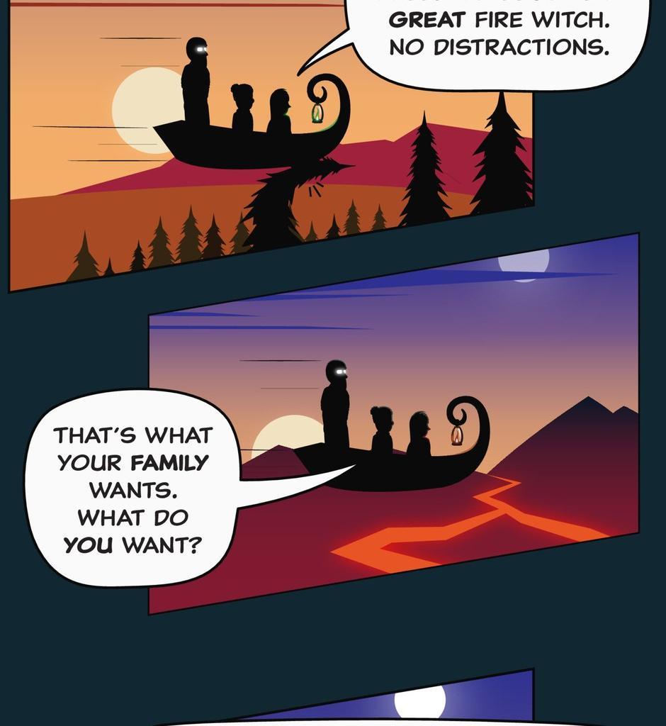 Hexica Spellfire - Episode 2, Page 1: Chapter2 - Skewed Perspective