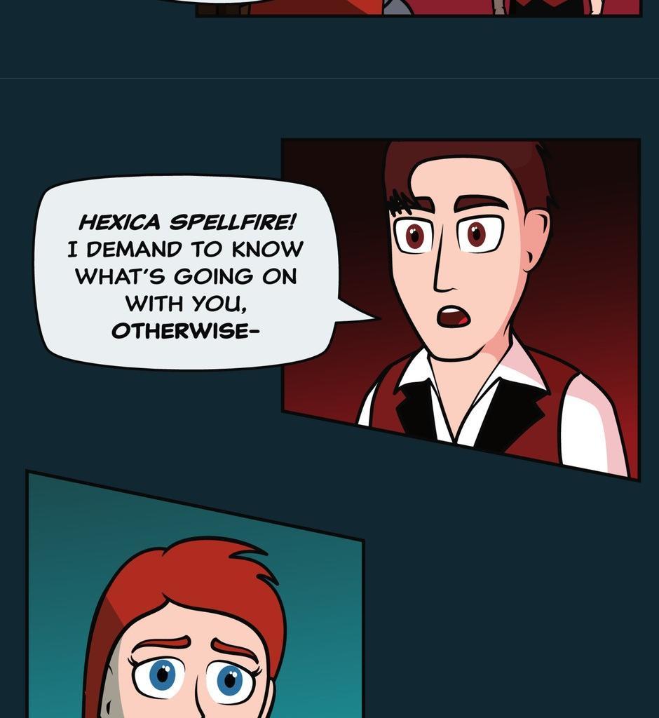 Hexica Spellfire - Episode 2, Page 1: Chapter2 - Skewed Perspective