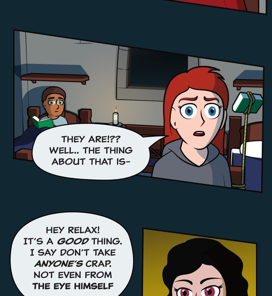 Hexica Spellfire - Episode 3, Page 1: Chapter3 - The Intrigue Intriguifies