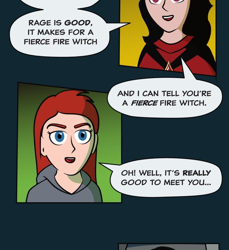 Hexica Spellfire - Episode 3, Page 1: Chapter3 - The Intrigue Intriguifies