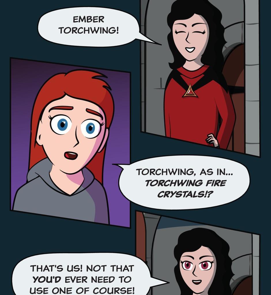 Hexica Spellfire - Episode 3, Page 1: Chapter3 - The Intrigue Intriguifies