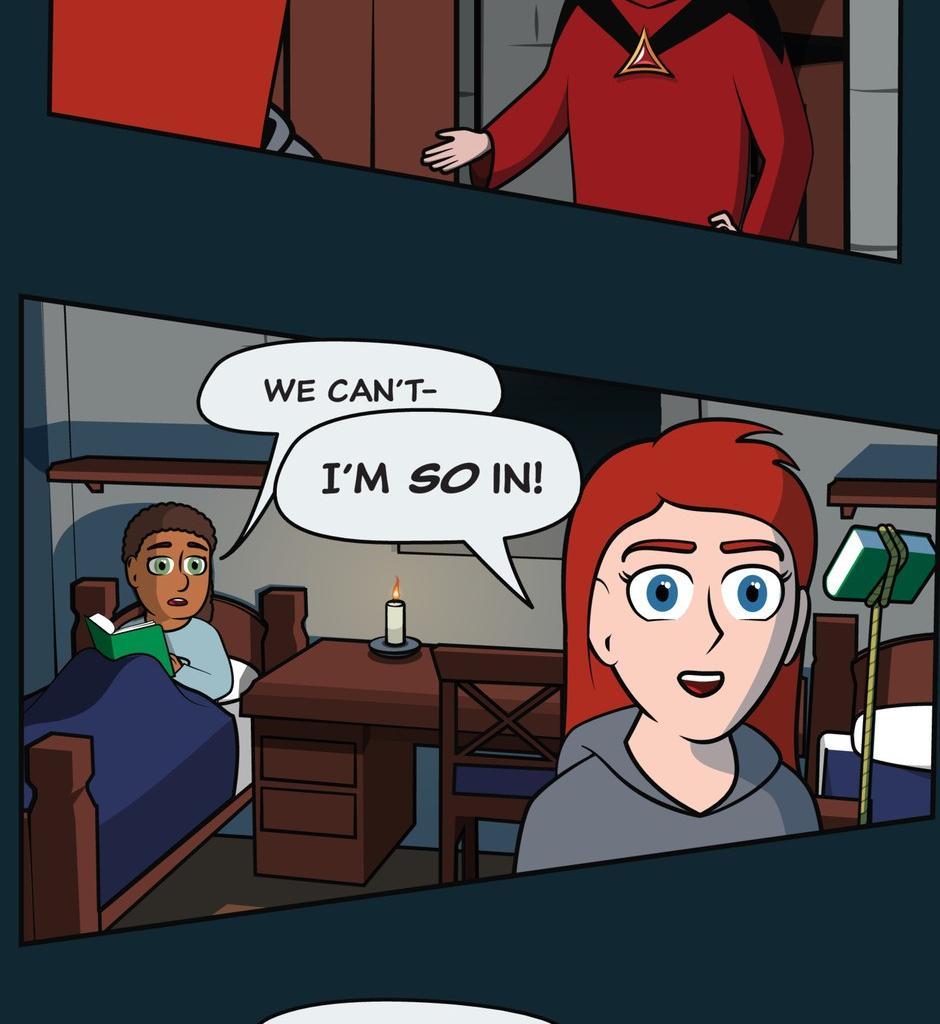 Hexica Spellfire - Episode 3, Page 1: Chapter3 - The Intrigue Intriguifies