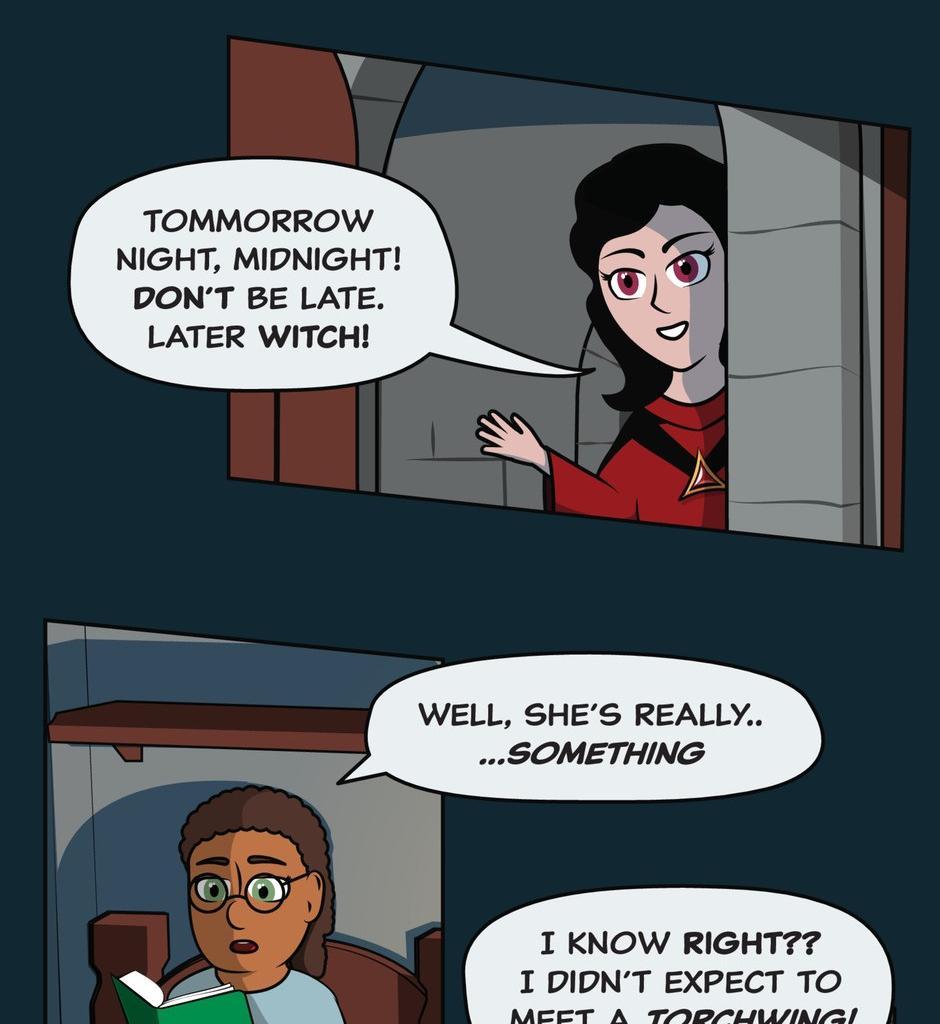 Hexica Spellfire - Episode 3, Page 1: Chapter3 - The Intrigue Intriguifies