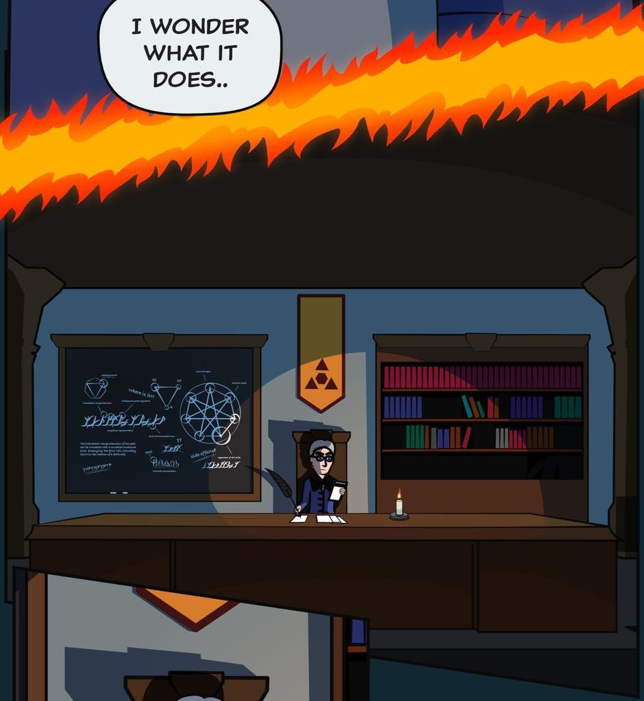 Hexica Spellfire - Episode 3, Page 1: Chapter3 - The Intrigue Intriguifies