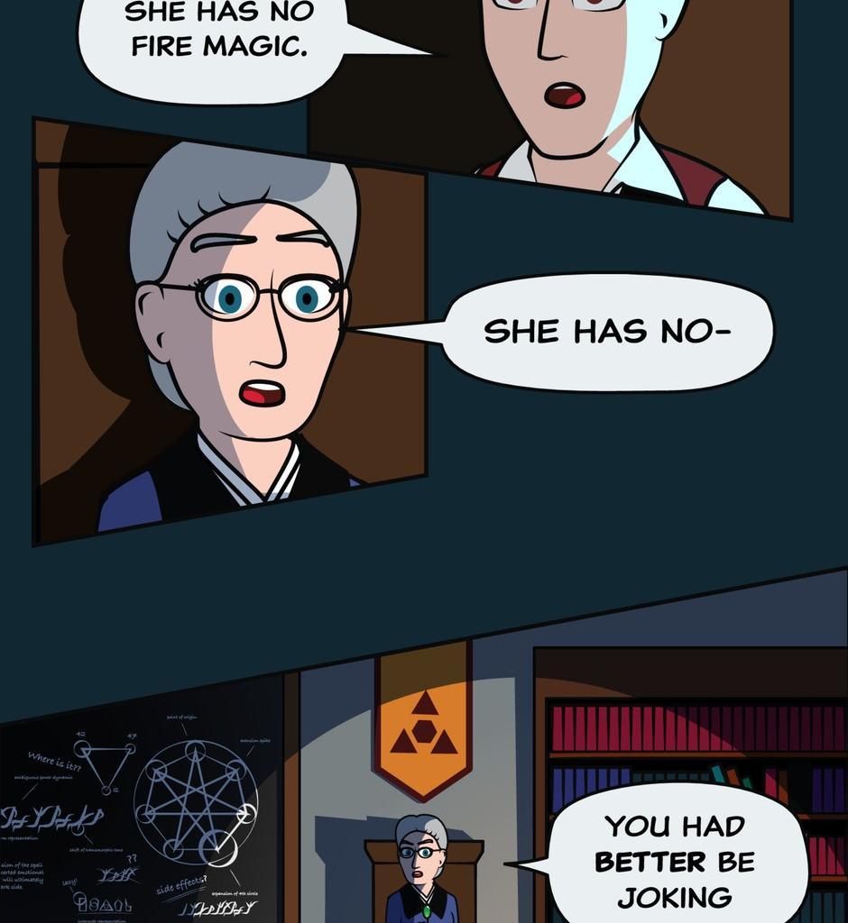 Hexica Spellfire - Episode 3, Page 1: Chapter3 - The Intrigue Intriguifies