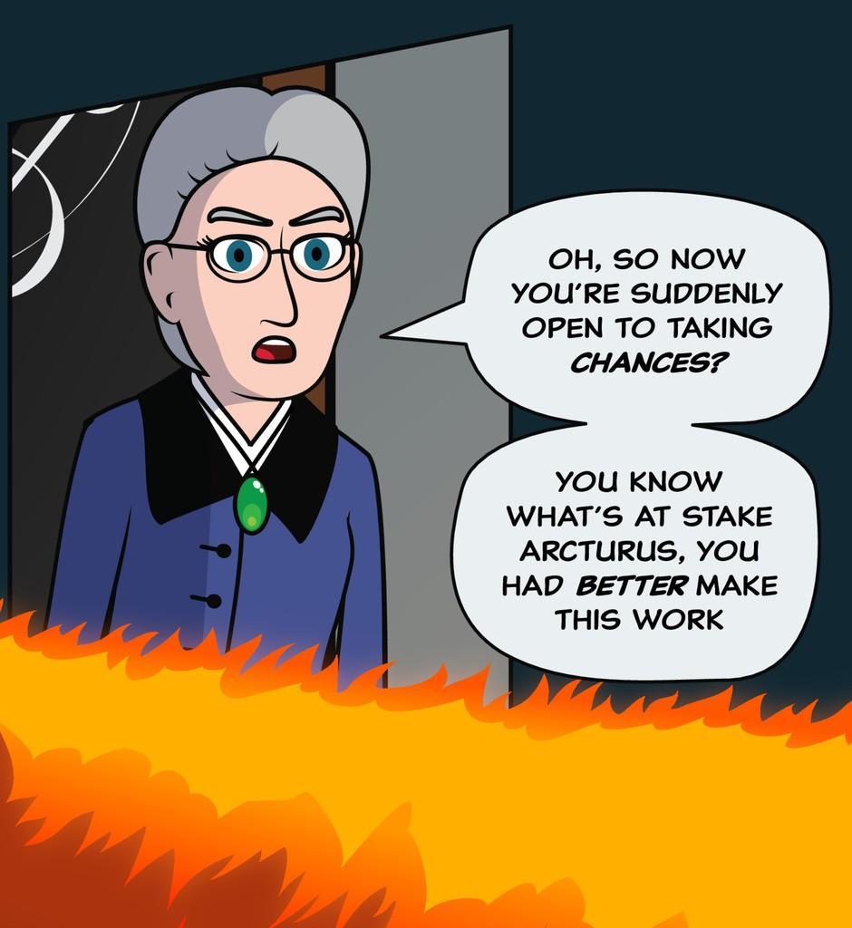 Hexica Spellfire - Episode 3, Page 1: Chapter3 - The Intrigue Intriguifies