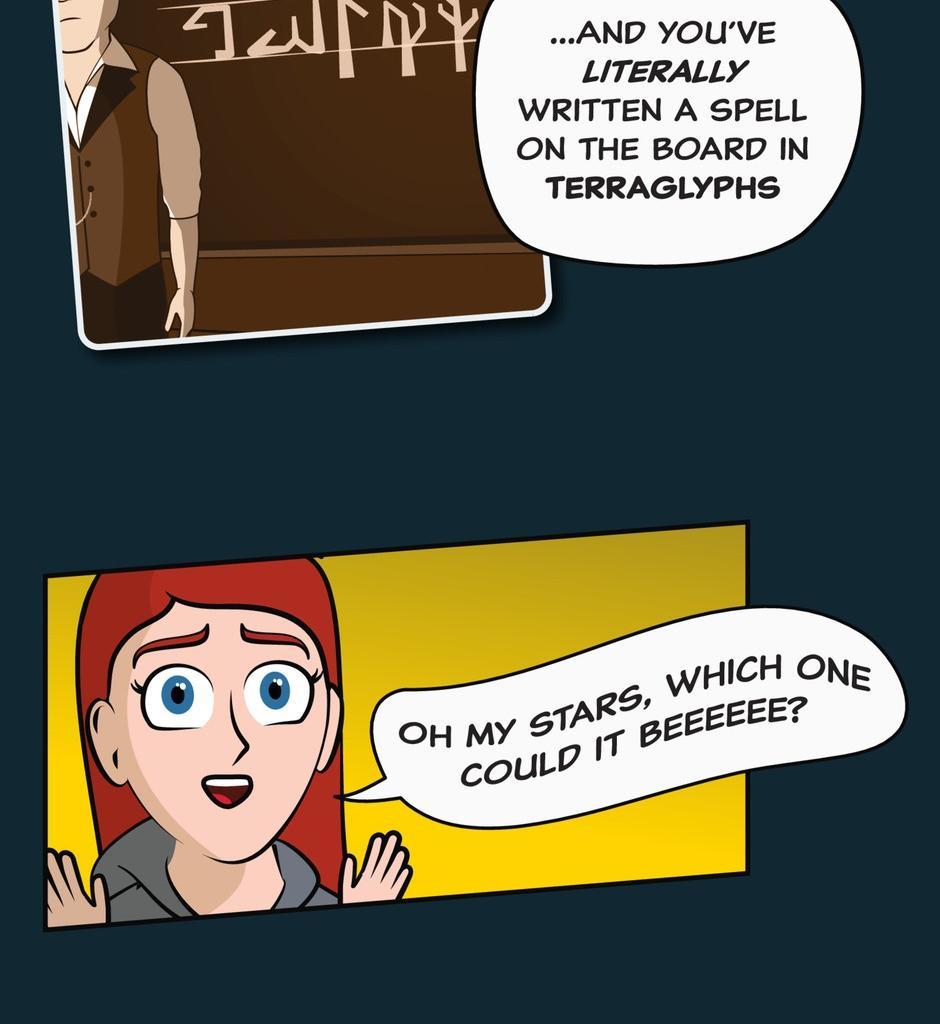 Hexica Spellfire - Episode 4, Page 1: Chapter4 - Questionable Means