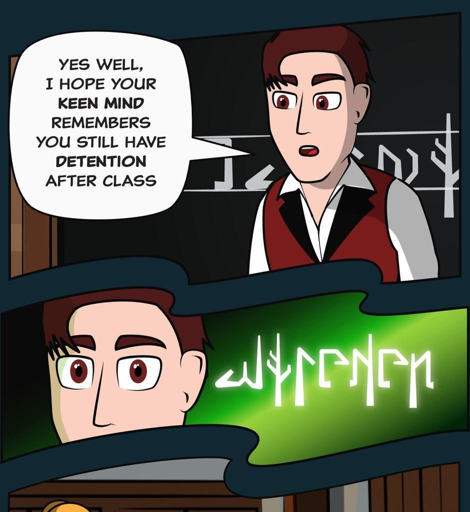 Hexica Spellfire - Episode 4, Page 1: Chapter4 - Questionable Means