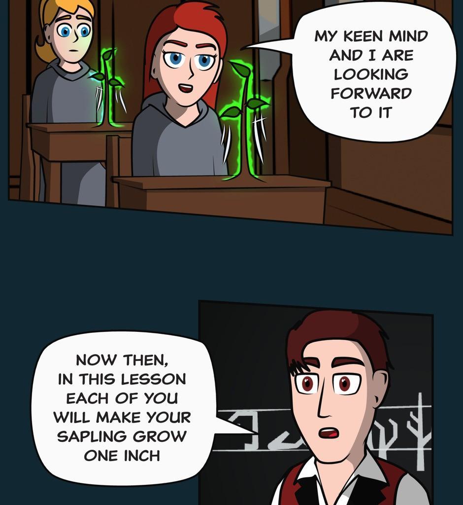 Hexica Spellfire - Episode 4, Page 1: Chapter4 - Questionable Means