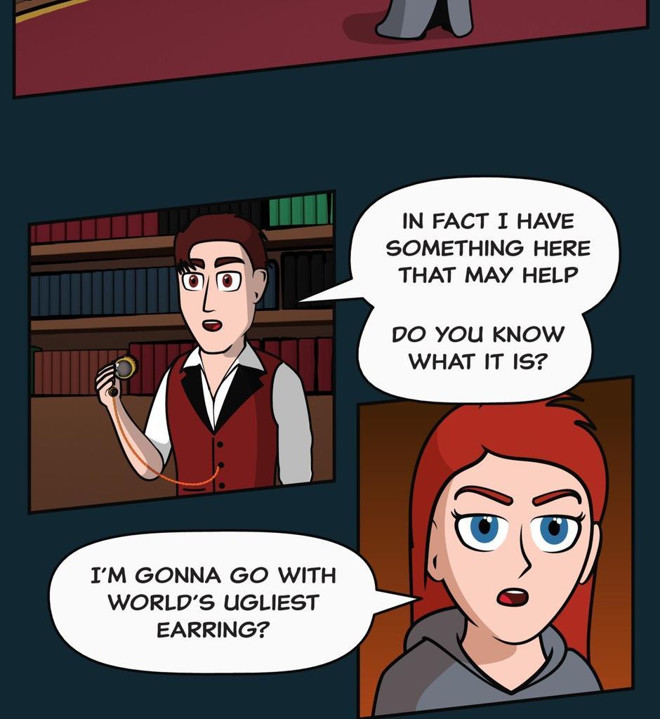Hexica Spellfire - Episode 4, Page 1: Chapter4 - Questionable Means