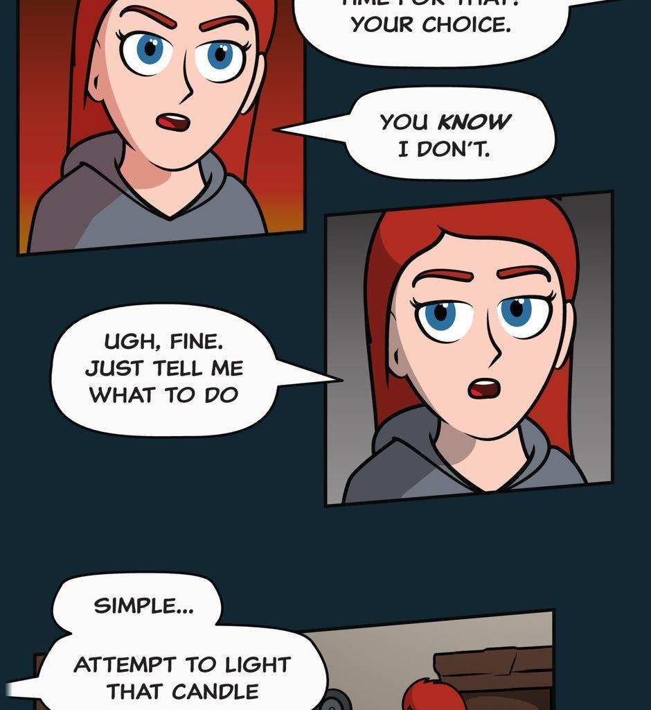 Hexica Spellfire - Episode 4, Page 1: Chapter4 - Questionable Means