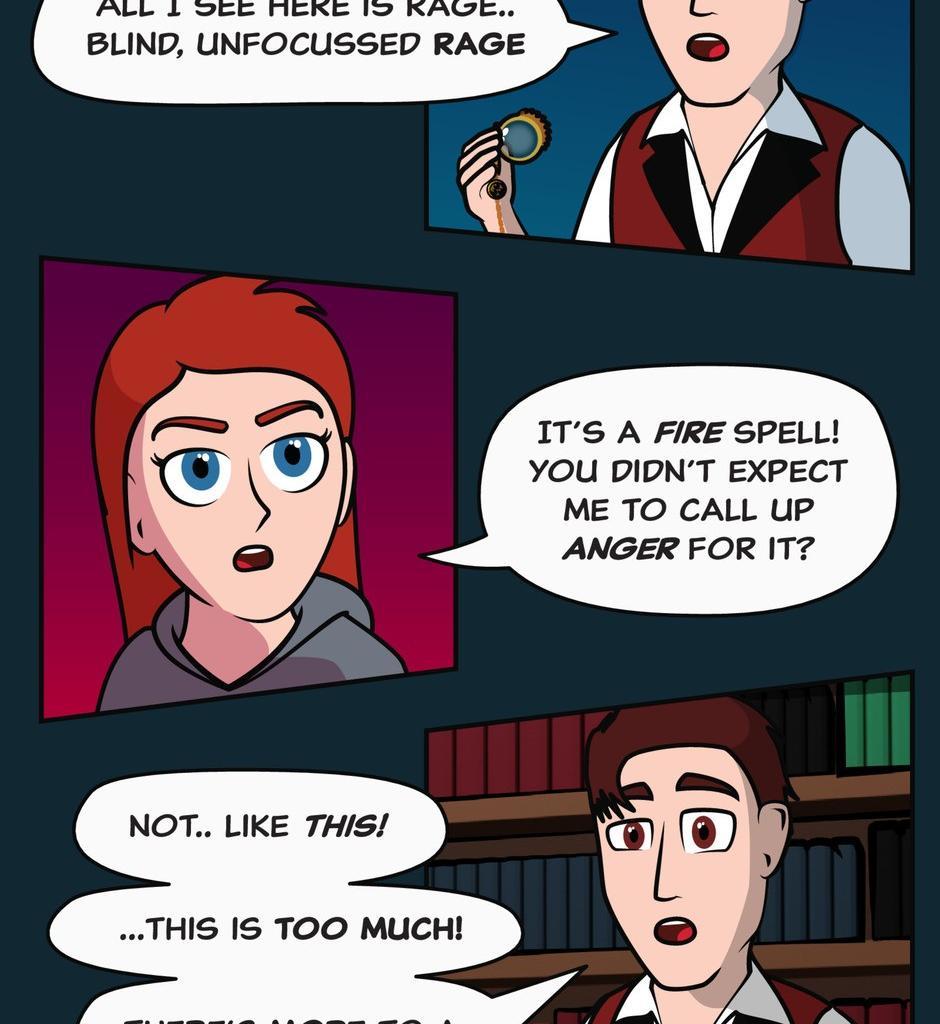 Hexica Spellfire - Episode 4, Page 1: Chapter4 - Questionable Means