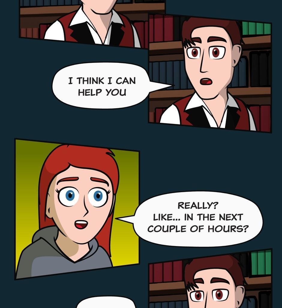 Hexica Spellfire - Episode 4, Page 1: Chapter4 - Questionable Means
