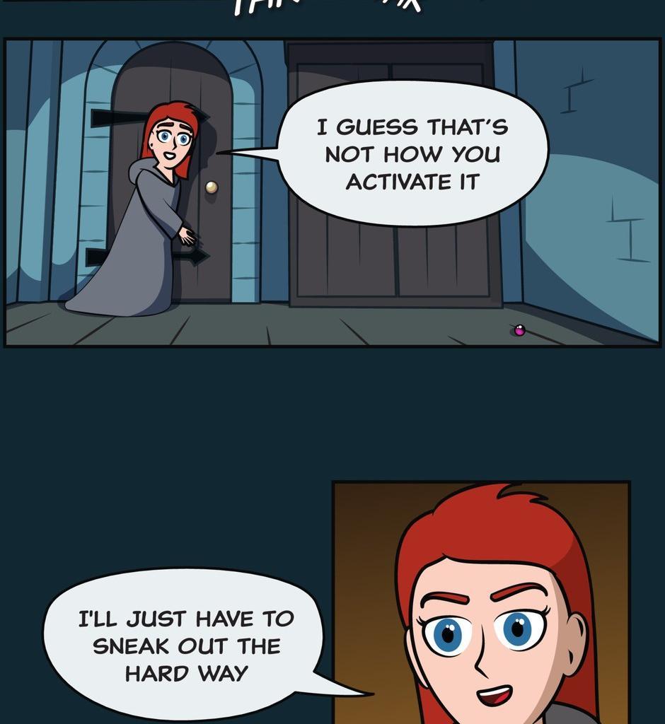 Hexica Spellfire - Episode 4, Page 1: Chapter4 - Questionable Means