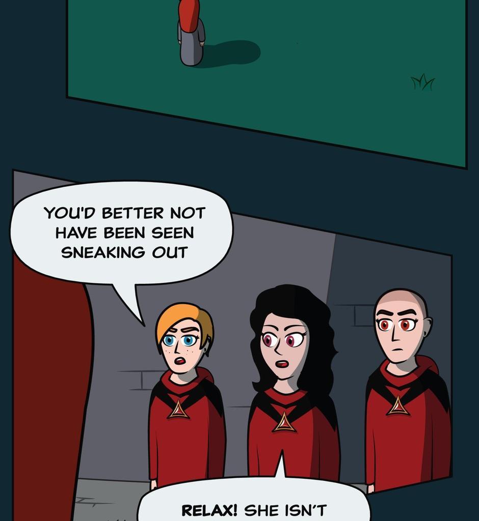 Hexica Spellfire - Episode 5, Page 1: Chapter5 - Midnight Shadows