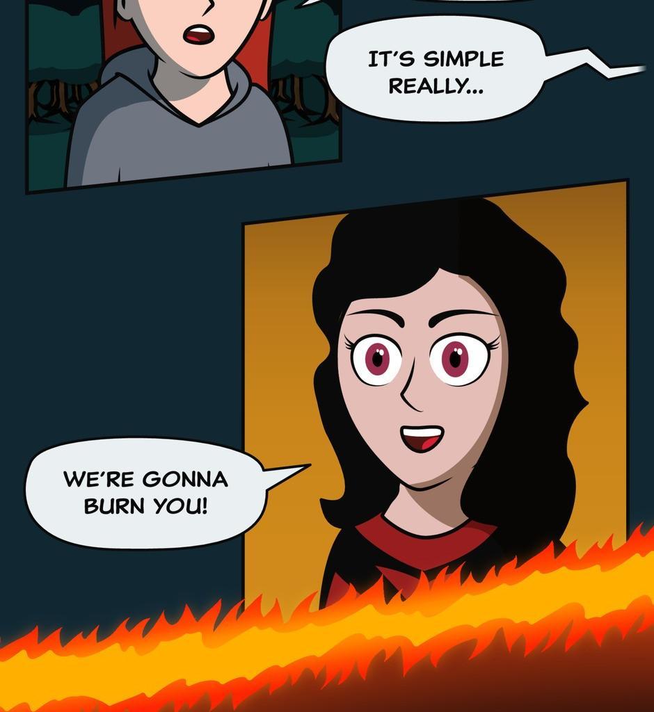 Hexica Spellfire - Episode 5, Page 1: Chapter5 - Midnight Shadows