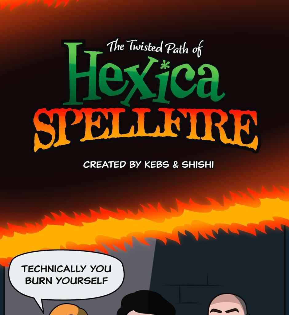 Hexica Spellfire - Episode 5, Page 1: Chapter5 - Midnight Shadows