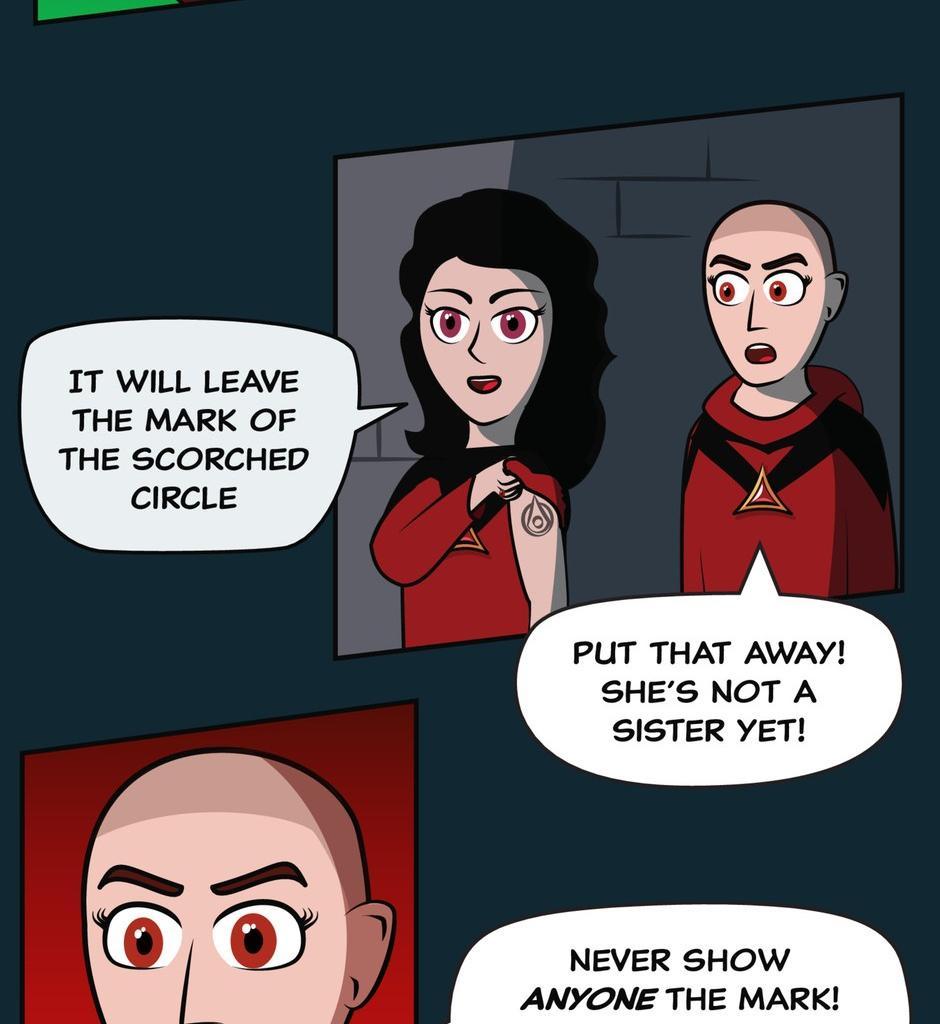 Hexica Spellfire - Episode 5, Page 1: Chapter5 - Midnight Shadows