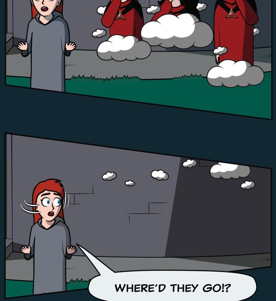 Hexica Spellfire - Episode 5, Page 1: Chapter5 - Midnight Shadows